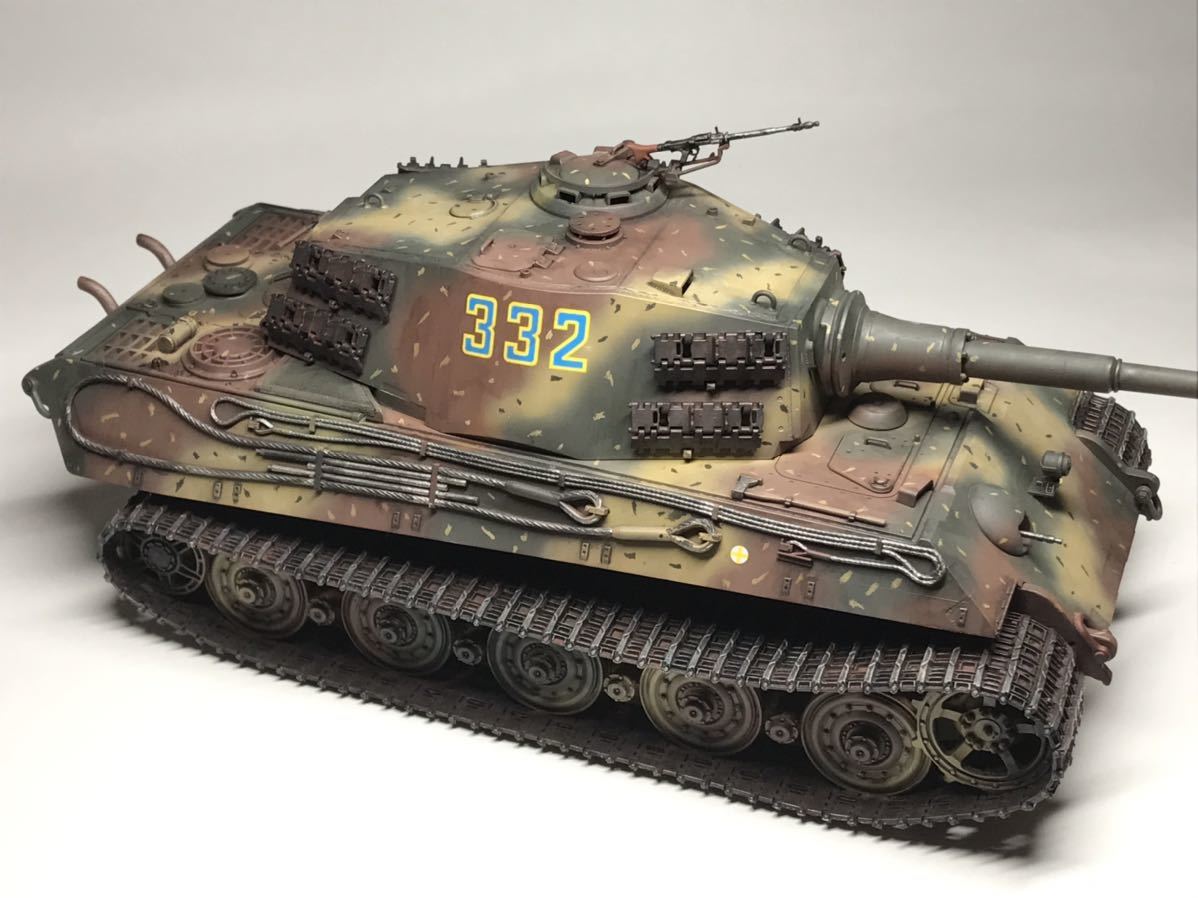 TAMIYA 1/35 Panzer Kampfwagen VI "Knigs Tiger" (Sd.Kfz182)_画像9