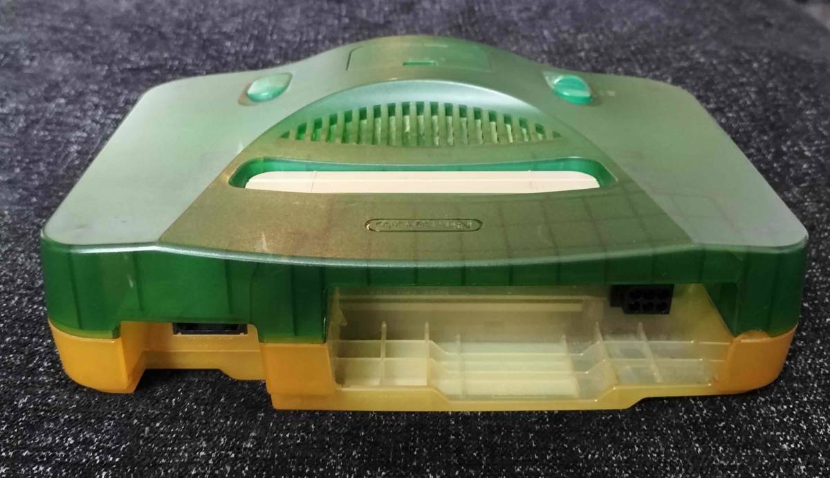 ニンテンドー64 ドンキーコング クリアグリーン 任天堂 ゲーム機 ニンテンドー64 ドンキーコング クリアグリーン 任天堂 ゲーム機