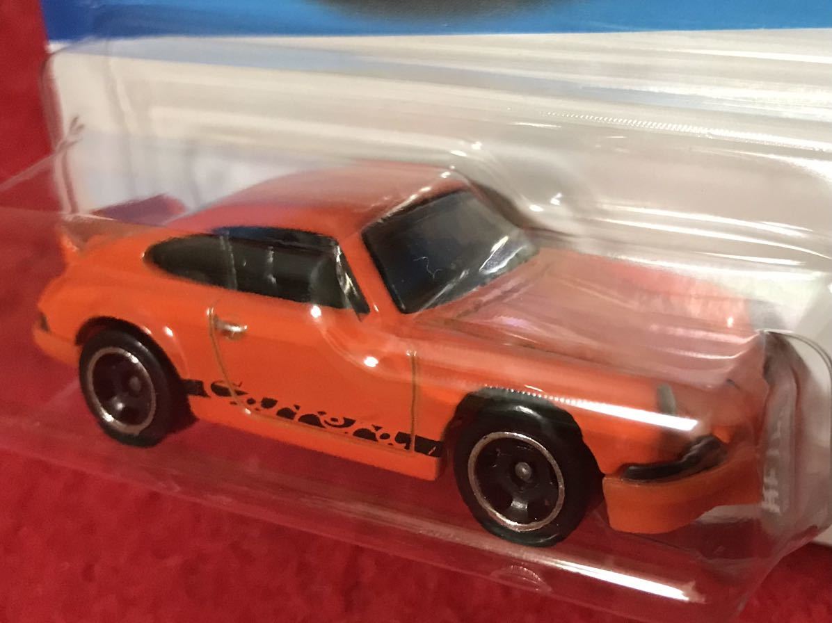 即決 ホットウィール PORSCHE 911 CARRERA RS 2.7 オレンジ HotWheels ポルシェ カレラ ポルシェ911 RETRO RACERS 未開封_画像3