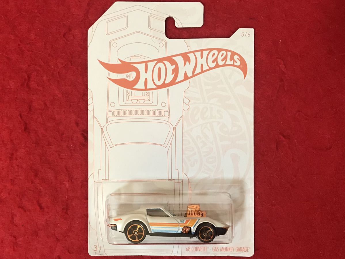 即決 ヤマダ電機限定 ホットウィール ’68 CORVETTE GAS MONKEY GARAGE HotWheels コルベット ガスモンキー ガレージ シボレー CHEVRORET_画像5