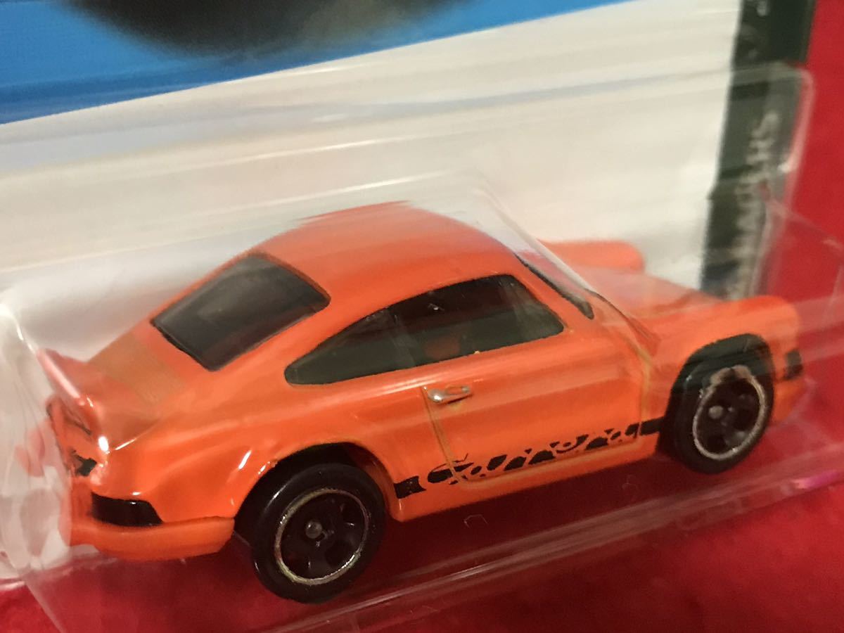 即決 ホットウィール PORSCHE 911 CARRERA RS 2.7 オレンジ HotWheels ポルシェ カレラ ポルシェ911 RETRO RACERS 未開封_画像4