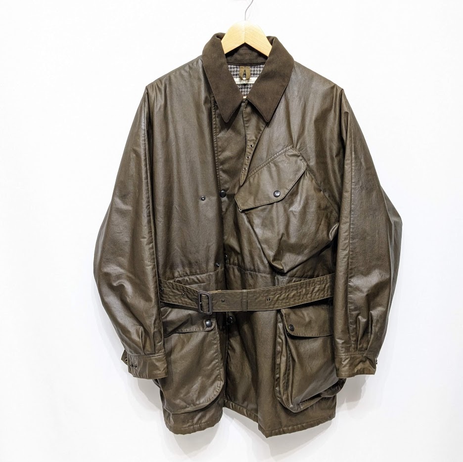 ∀ 美品 OLD JOE & CO. オールドジョー WAXED BLACK PANTHER JACKET ワックスジャケット 202OJ-JK10  サイズ38