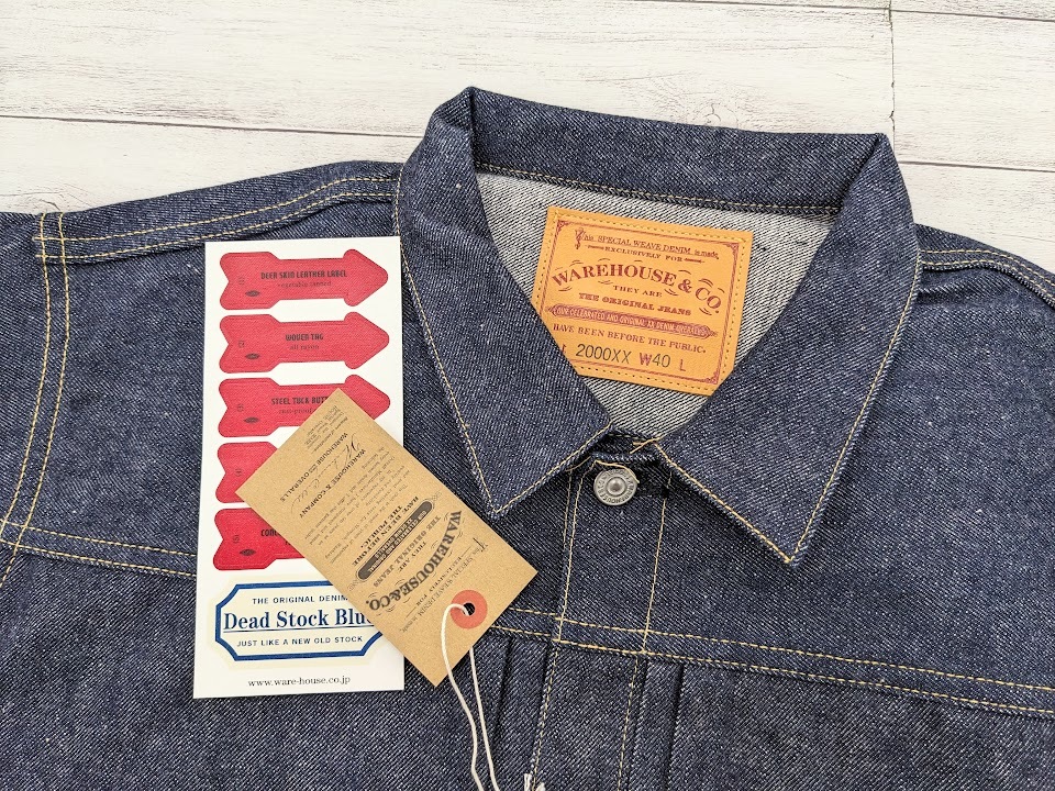 WAREHOUSE & CO. デニムジャケット W40 L(WAREHOUSE[ウエア WAREHOUSE & CO. デニムジャケット W40 L(WAREHOUSE[ウエア