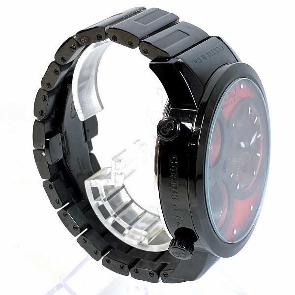 ガガミラノ カーティス ビッグタイム SUW57R-B クォーツ 時計 腕時計 メンズ☆0333_画像3