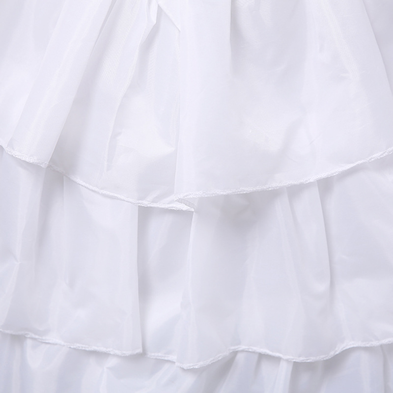  pannier wire volume standard 4ps.@ wire pannier frill wedding costume A line dress Princessline long wedding dress 