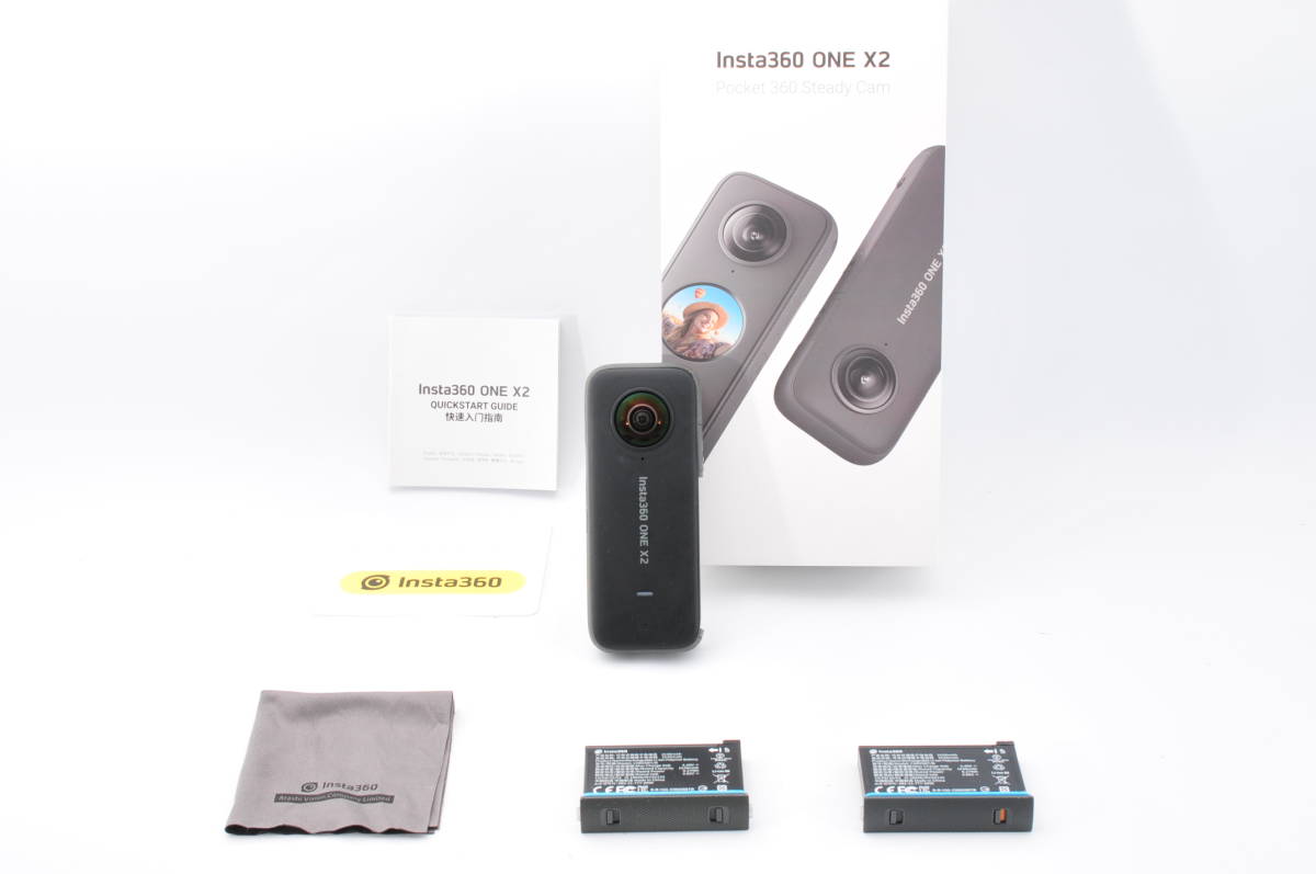 ☆元箱付き☆ 360度カメラ インスタ Insta360 ONE X2 アクションカム