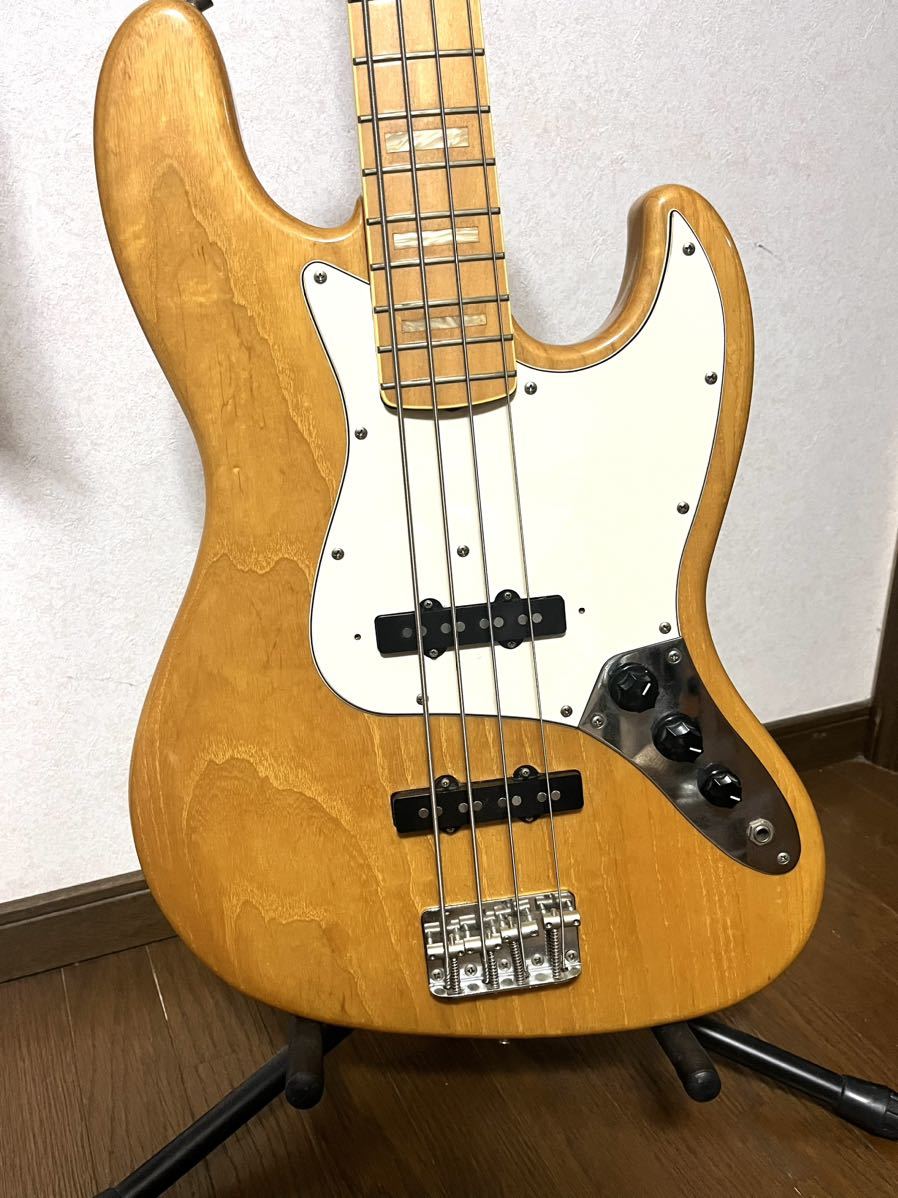 Fender フェンダー ジャパン JAZZ BASS ジャズベース エレキベース Jシリアル Jシリーズ 弦楽器 ソフトケース付き J024274_画像6