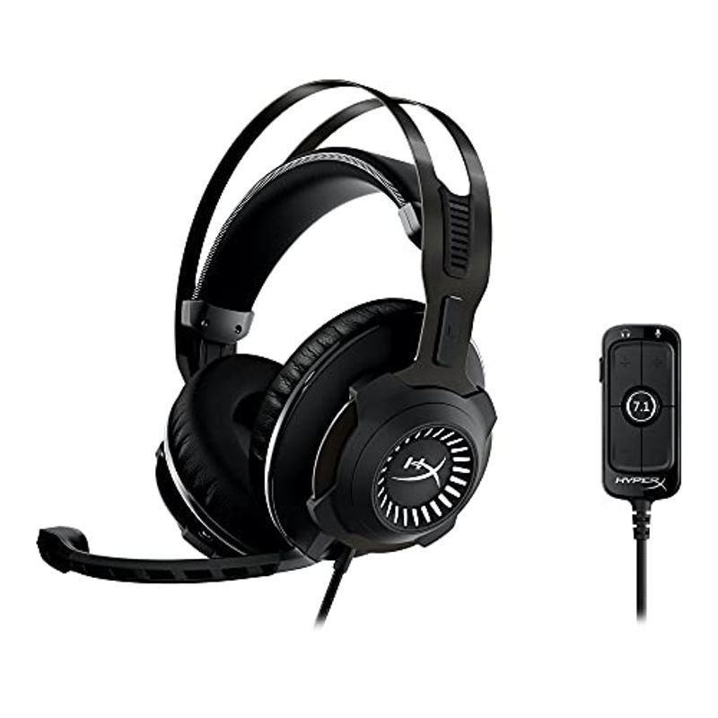 HyperX Cloud Revolver + 7.1 ゲーミングヘッドセット 7.1ch PS4 PS5 PC 低反発クッション 受賞歴の_画像1