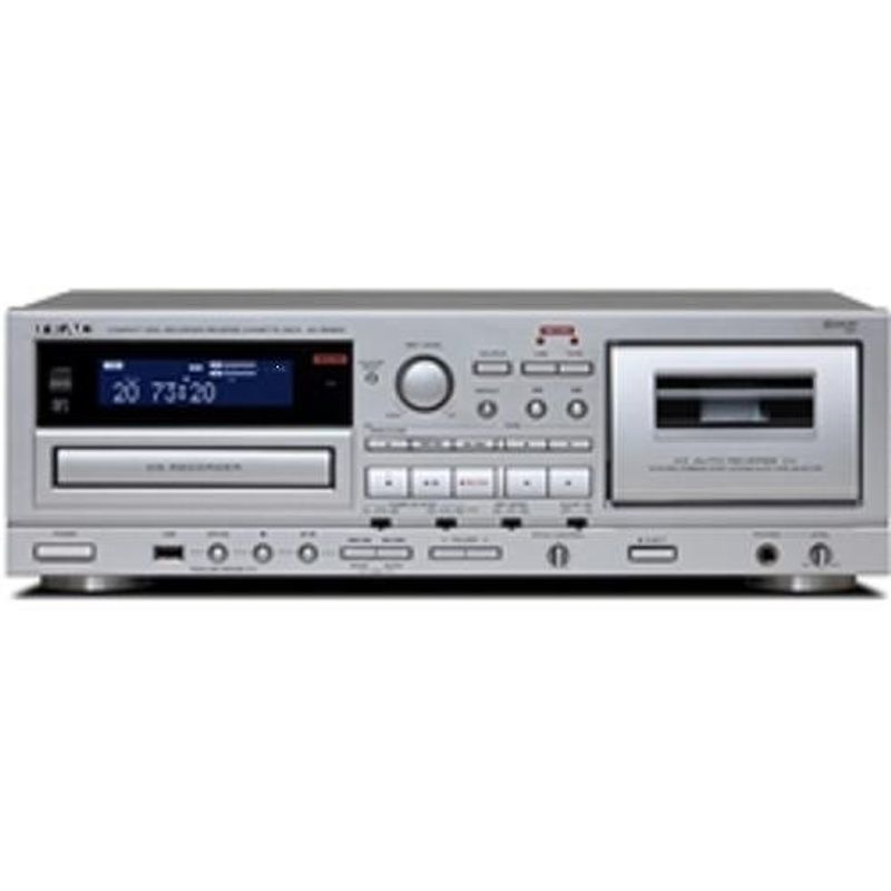 TEAC CD/カセットレコーダー USB接続対応 シルバー AD-RW900-S