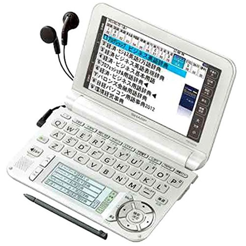 シャープ カラー電子辞書Brain ビジネスモデル シルバー系 PW-A9300-S_画像1