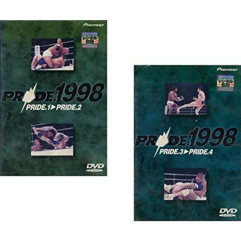 プライド.1998 PRIDE. 1-2、3-4 レンタル落ち 全2巻セット マーケットプレイスDVDセット商品_画像1