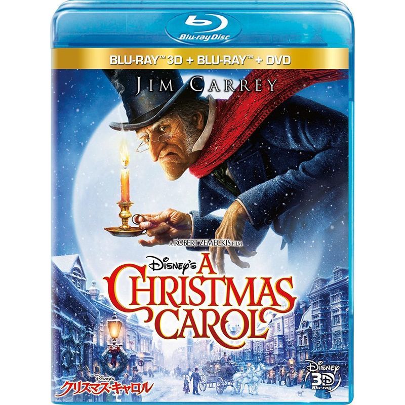 Disney's クリスマス・キャロル 3Dセット Blu-ray_画像1