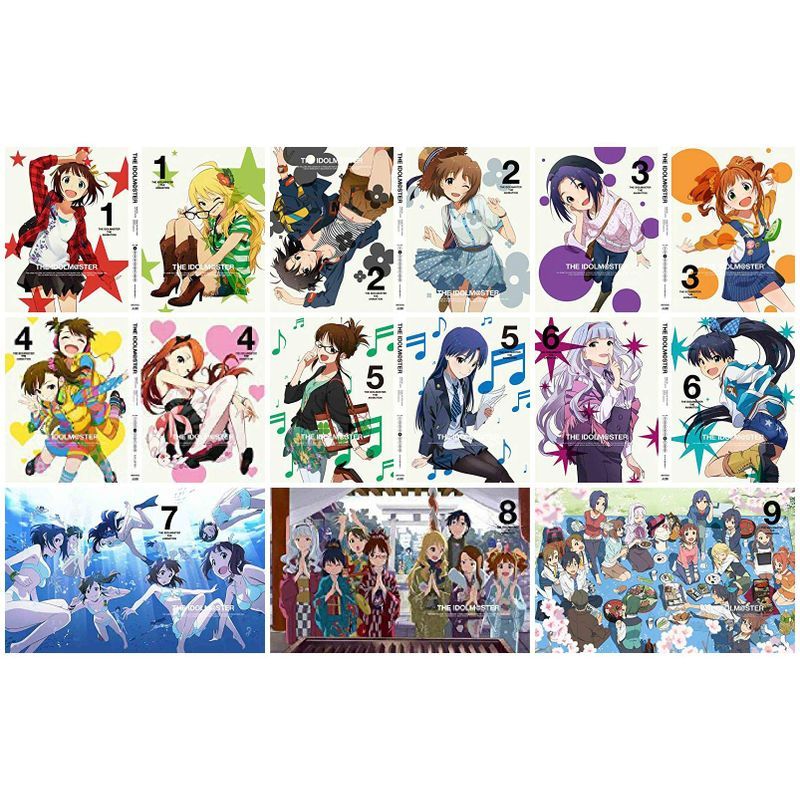 アイドルマスター (完全生産限定版) 全9巻セット マーケットプレイス Blu-rayセット_画像1