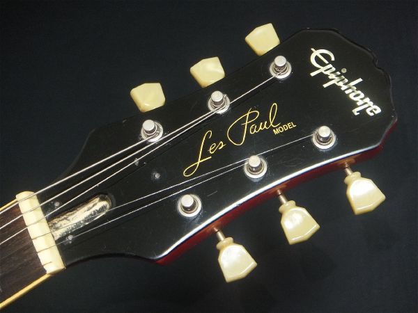 Epiphone Les Paul Standard フレイムメイプルトップ チェリーサンバースト Cherry Sunburst セットネック エレキギター Gibson_画像7