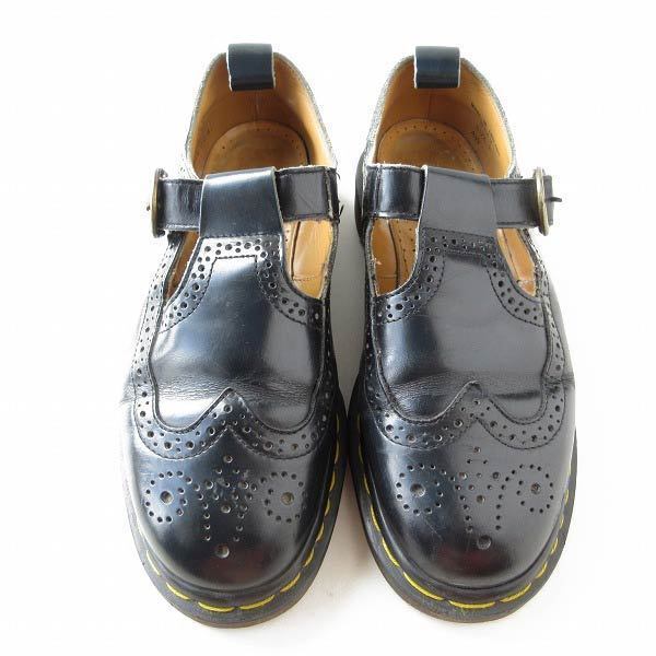 英国製 ドクターマーチン ウィングチップ モンクストラップ 紺系 UK7 25.5cm Dr.Martens シューズ メンズ 靴 d139-32-0095XVW_画像2