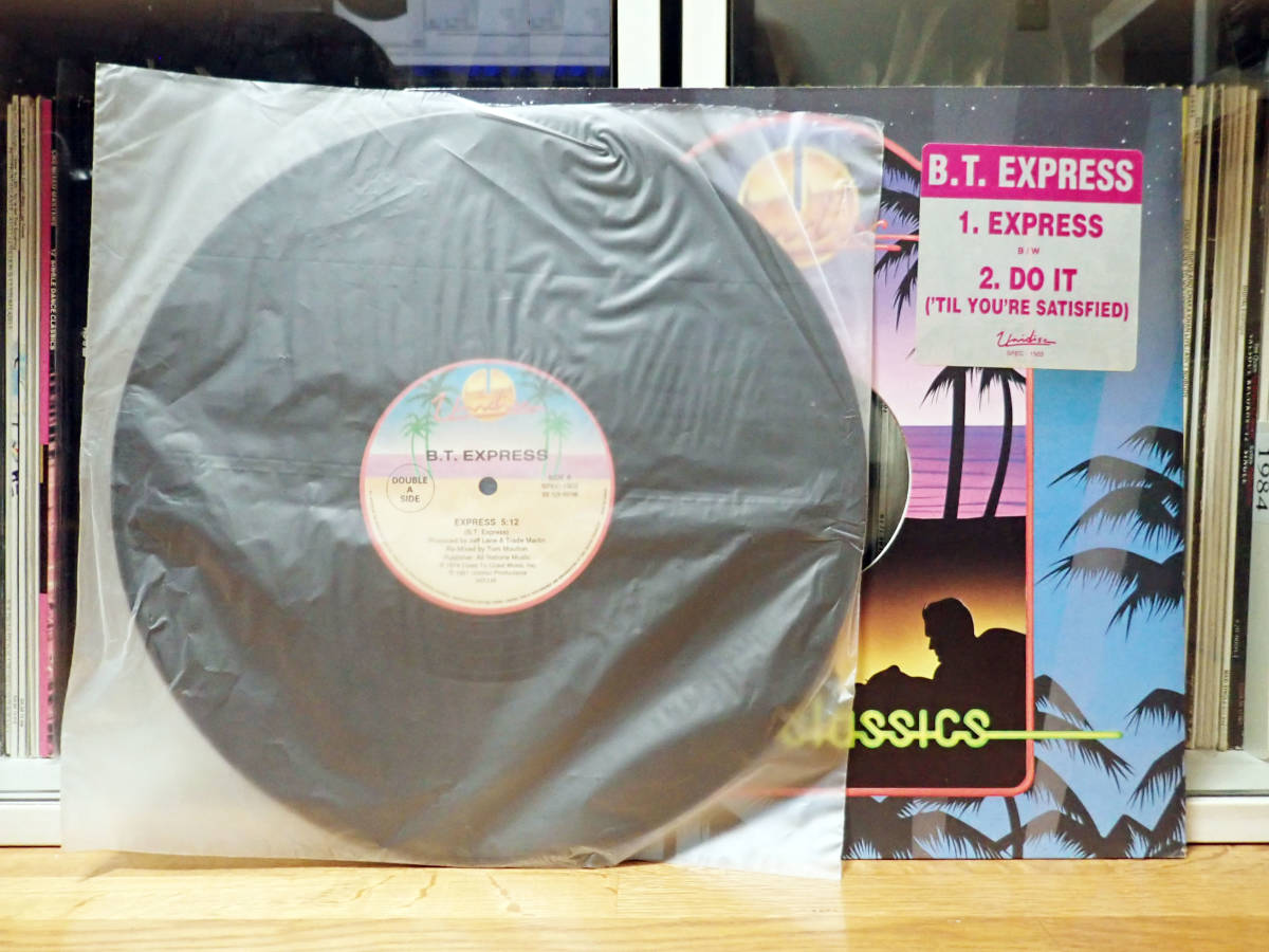 美盤 91年オリジナルUnidisc盤 ★Express／Do It ('Til You're Satisfied) - B.T. Express★ Tom Moultonミックス SPEC-1503_画像3