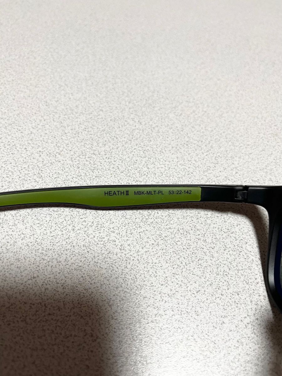 Eyevol×POKER FACE 別注カラー HEATH3 ヒース3 PF MBK-MLT-PL Eyevol×POKER FACE 別注カラー HEATH3 ヒース3 PF MBK-MLT-PL
