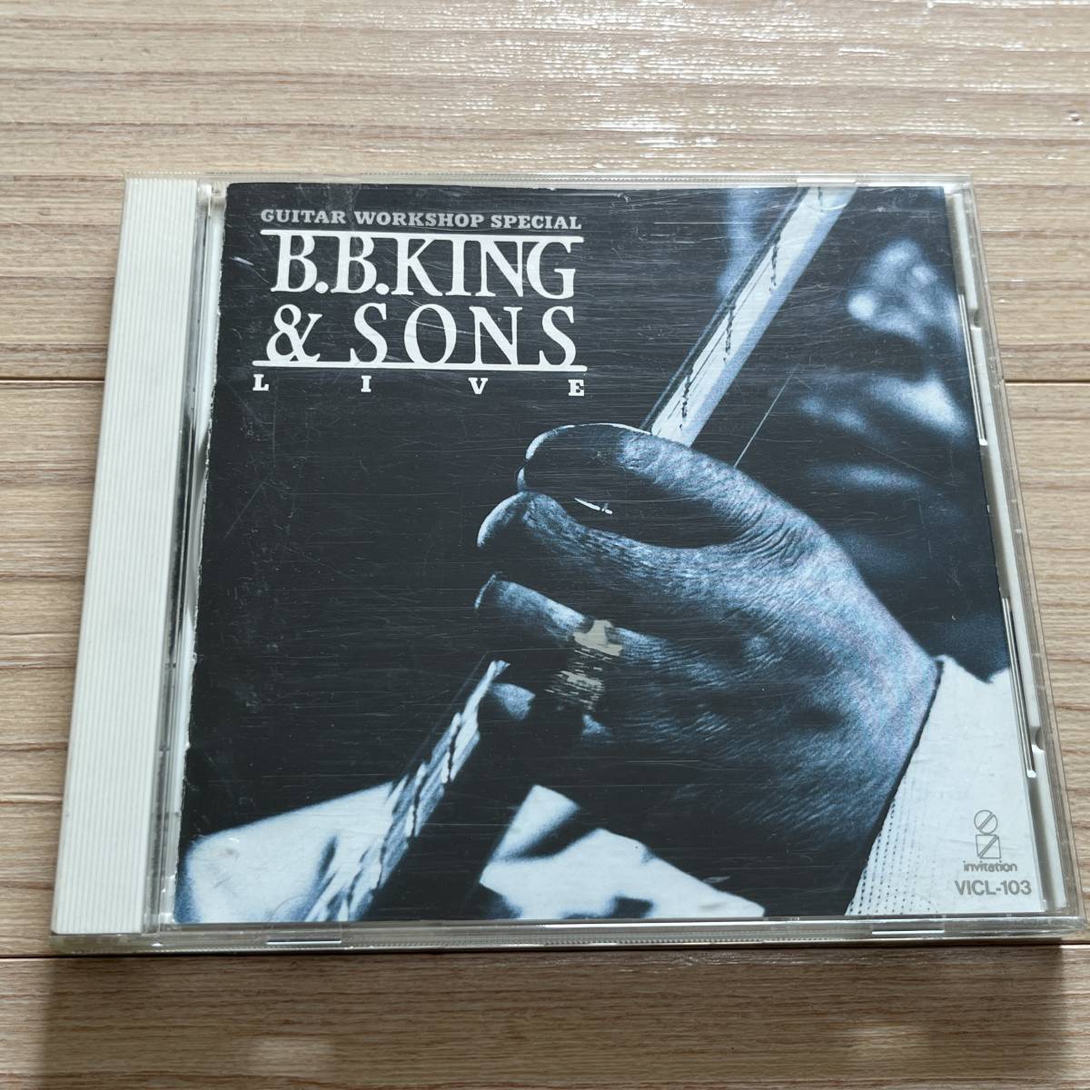 【国内盤/CD/Invitation/VICL-103/90年盤】(Guitar Workshop Special) B.B. King & Sons, Live ..................... //Electric Blues//_画像1