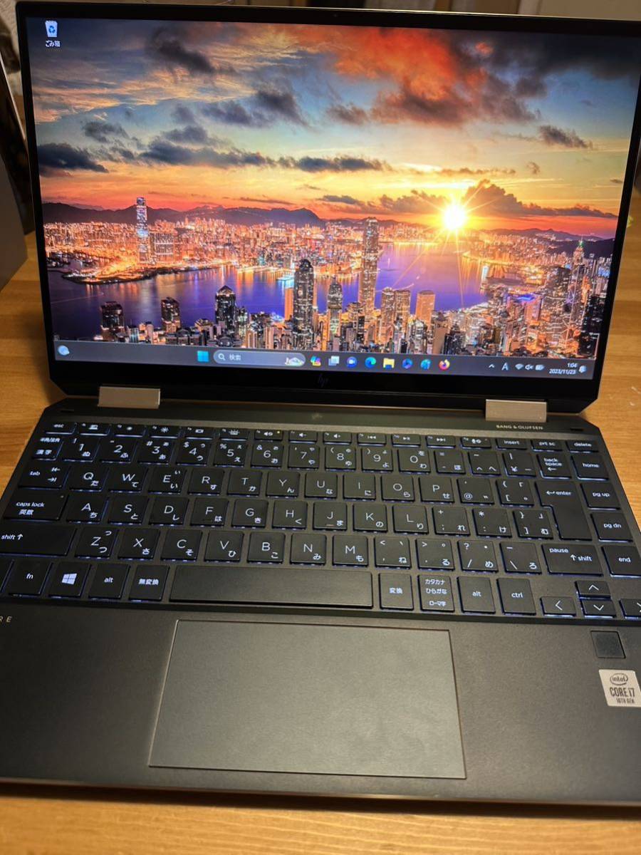 最終値下　HP Spectre x360 13-aw ポセイドンブルー　i7_画像8