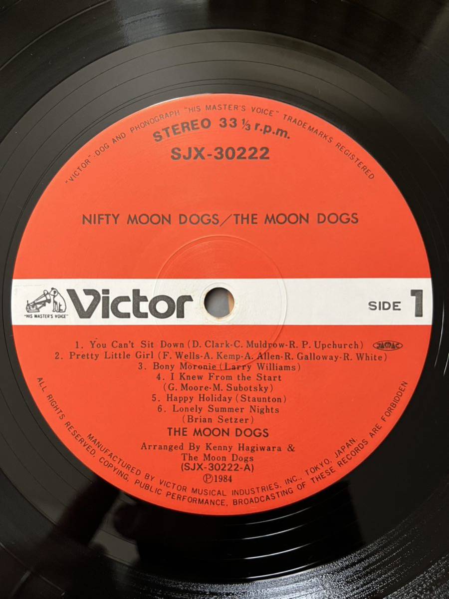 ムーン・ドッグス THE MOON DOGS NIFTY MOON DOGS 和モノ 和ロカビリー 井倉光一 イクラちゃん 和製DOO WOP LP レコード SJX-30222_画像6