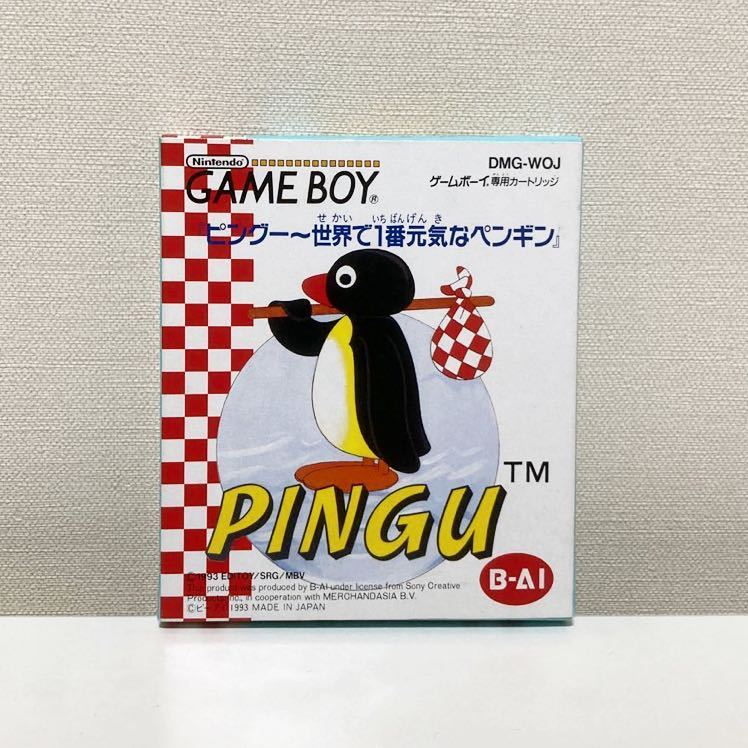レア】GB ピングー 世界で1番元気なペンギン PINGU 箱説付き レア】GB ピングー 世界で1番元気なペンギン PINGU 箱説付き