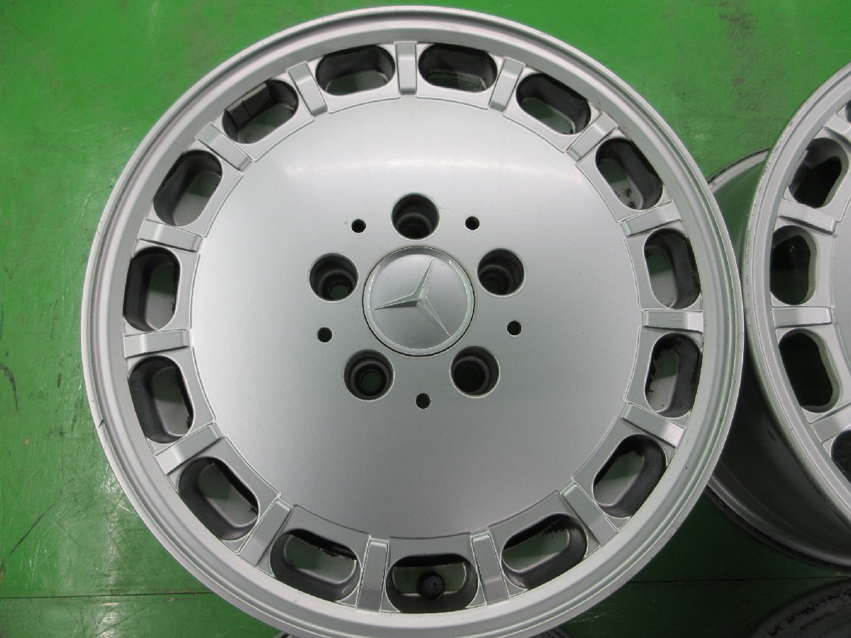 PCD112 Benz W124 original 6.5j/+45 6.5j/+48 hub approximately 67.4 pcs set! used old car E Class diversion spare exchange etc.!