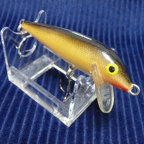 ラパラ カウントダウン CD7 黒金 Rapala COUNTDOWN CD7 MINNOW GOLD_画像10