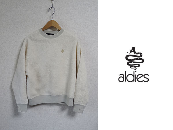 ★送料無料匿名発送★aldies★アールディーズ★Boa Wide Sweat★ボアトレーナー★ユニセックス