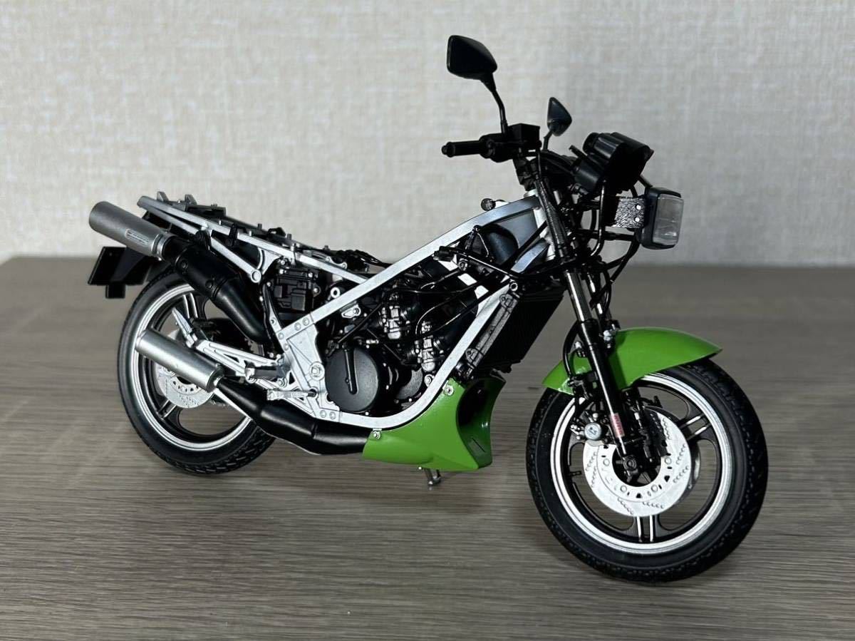 ハセガワ　1/12 カワサキKR250(KR250A) 完成品_画像4