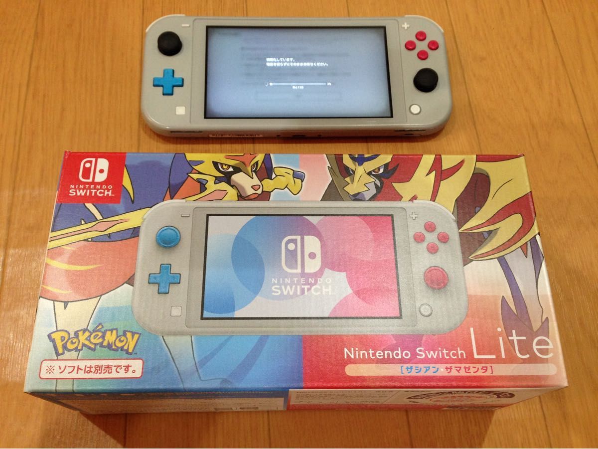 ジャンク品 Nintendo Switch Lite ザシアン・ザマゼンタ Yahoo!フリマ