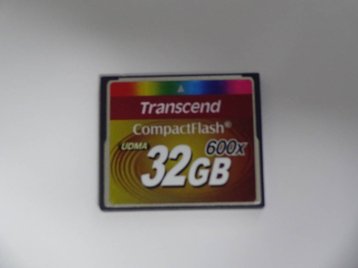 Compactflash コンパクトフラッシュ Transcend 32GB_画像1