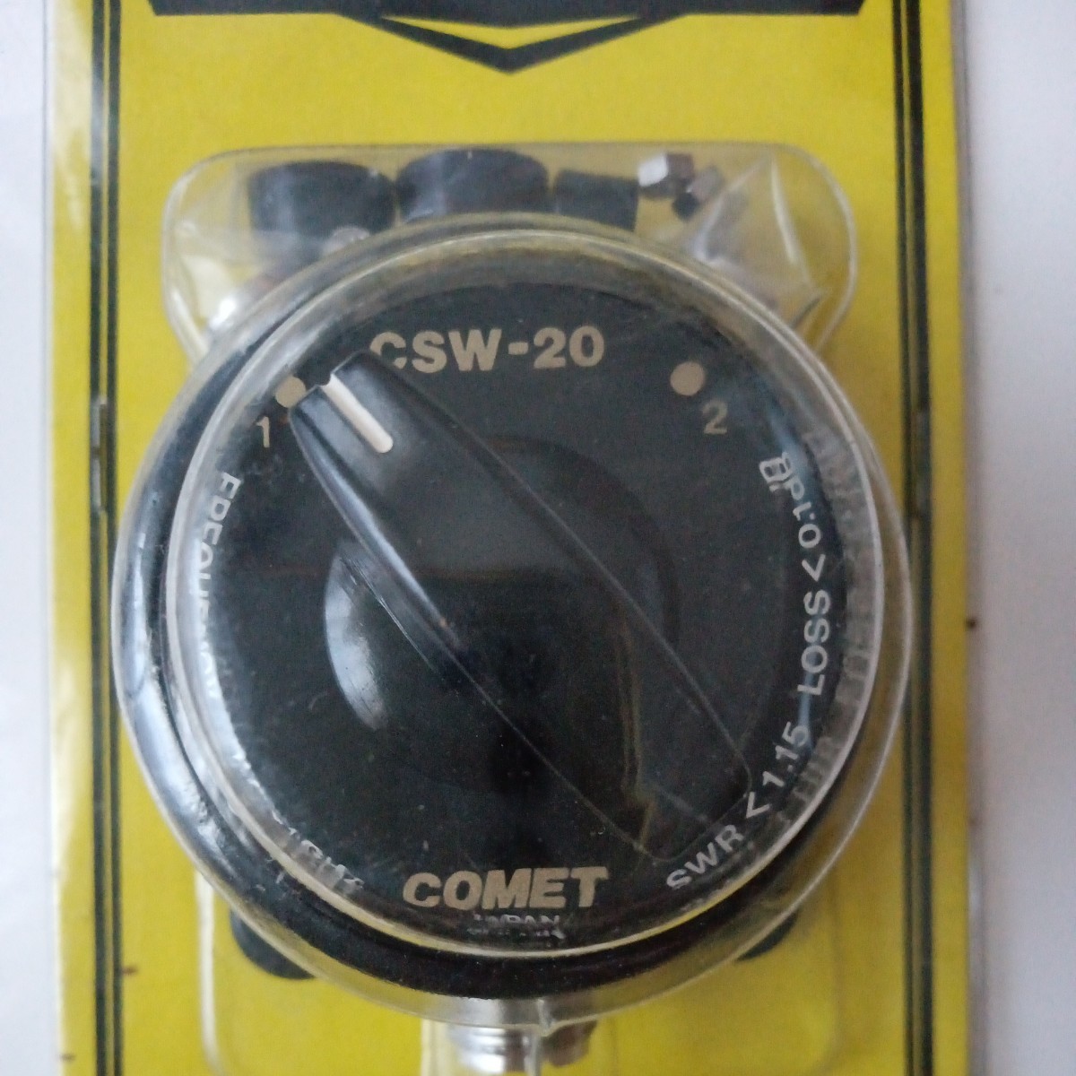 COMET　コメット　CＳW-２０（М形）　アンテナ切替器　同軸切替器　新品未使用_画像3
