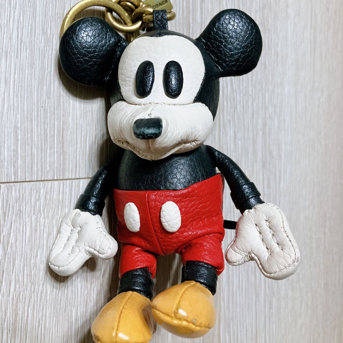 ディズニー ミッキー コーチ キーチェーン バッグチャーム ディズニー ミッキー コーチ キーチェーン バッグチャーム