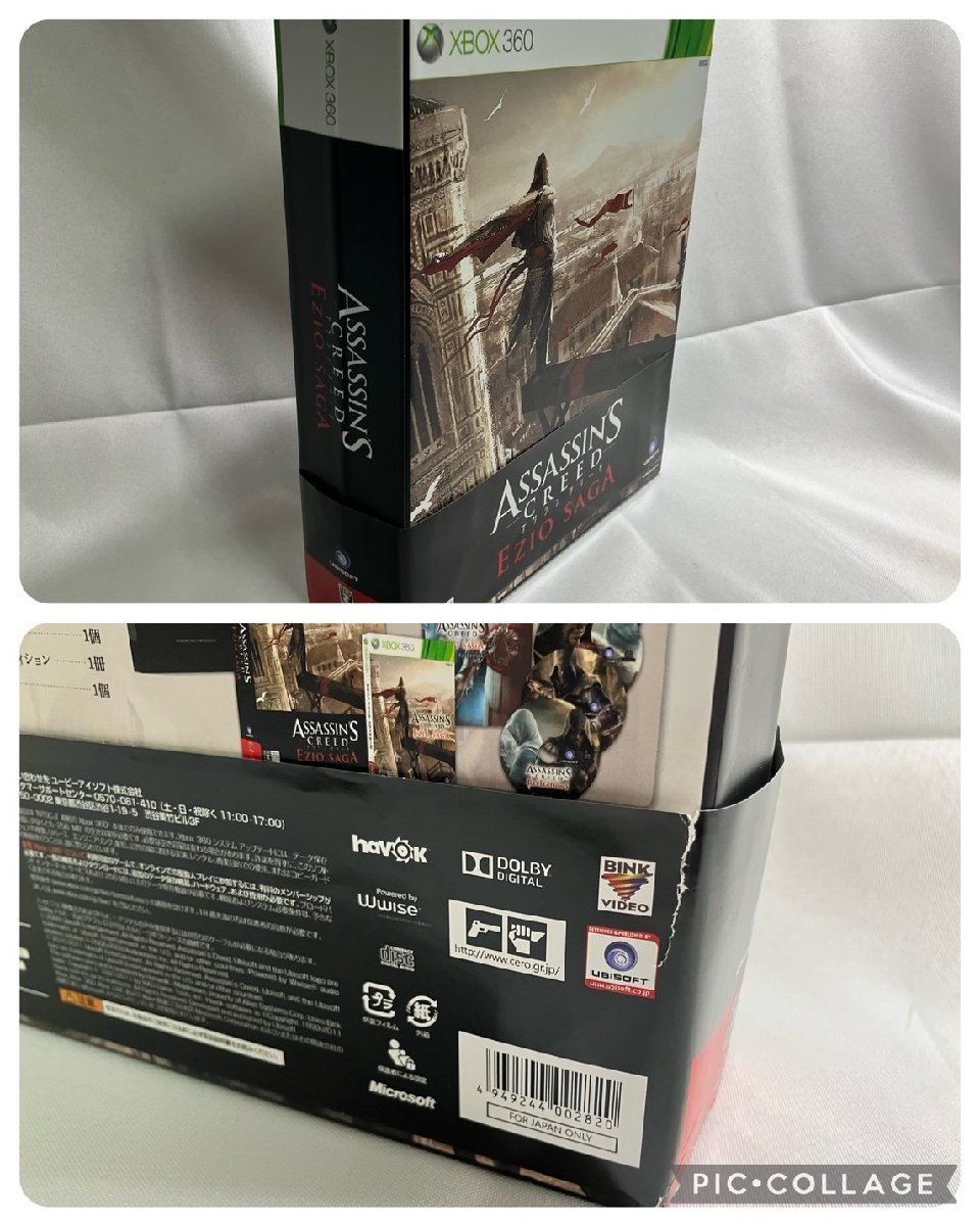 【未使用品】『11-160』XBOX 360 ASSASSIN'S CREED EZIO SAGA アサシンクリード_画像9