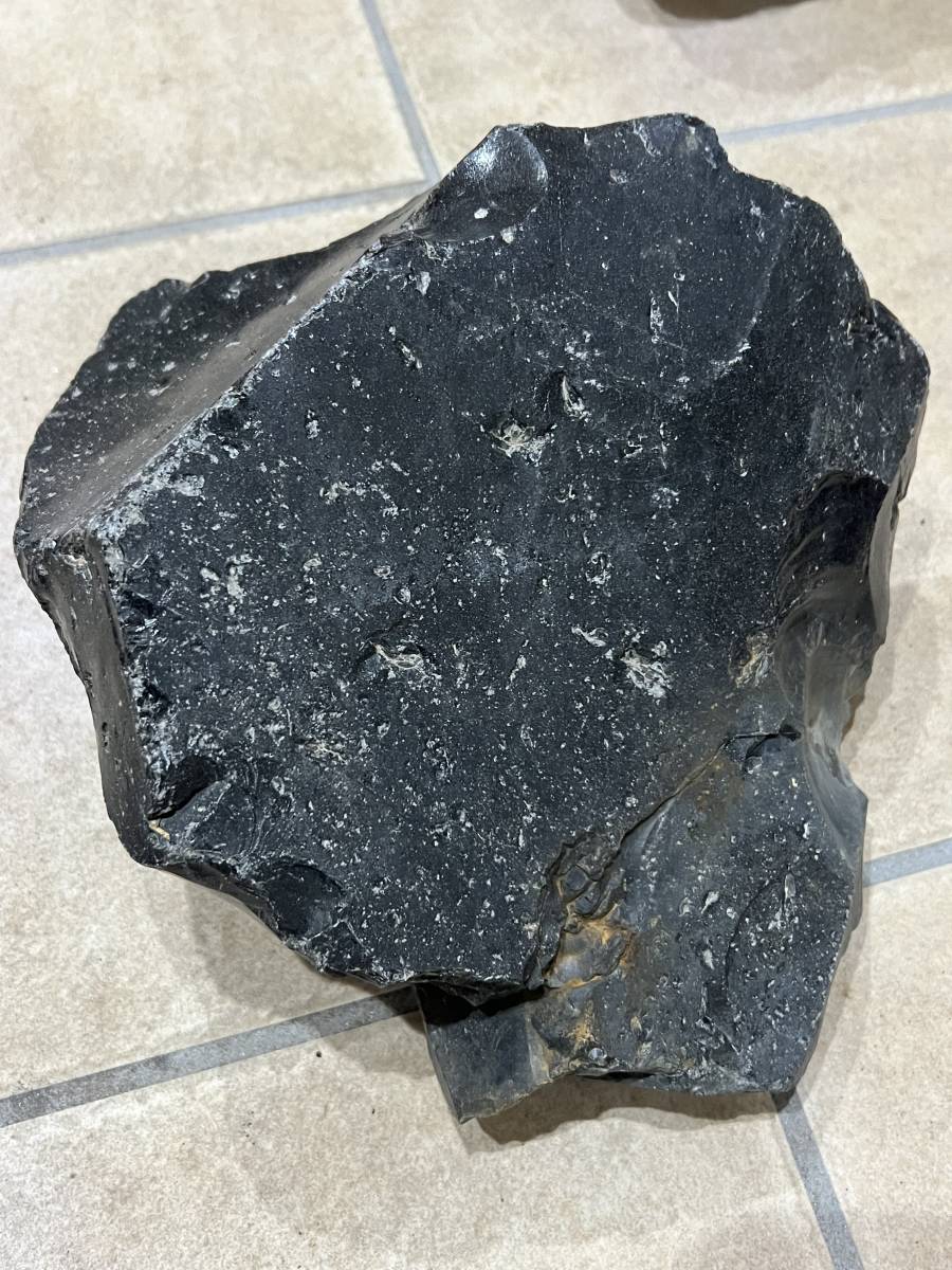 黒曜石の原石　約7.30Kgの塊　北海道産　_画像2
