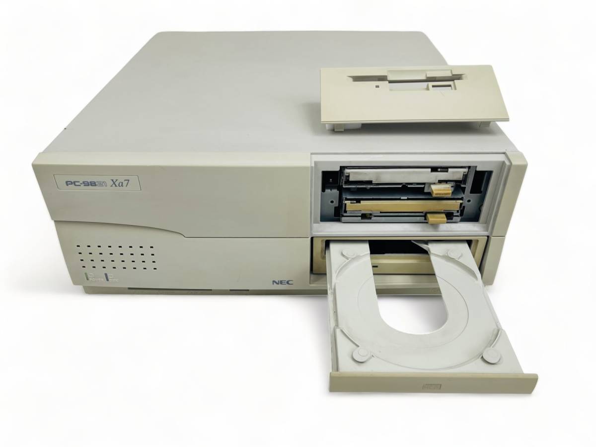 【稀少/通電起動品】NEC PC-9821 Xa7 パーソナルコンピュータ 付属品充実 PC98_画像2