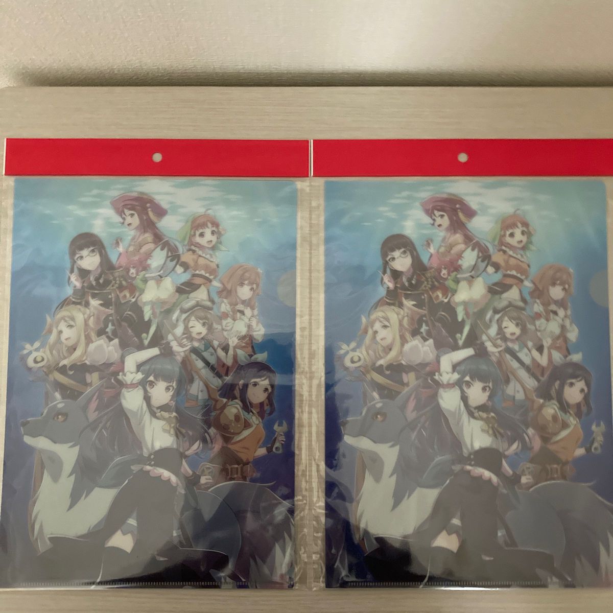 ゲーム予約購入特典 幻日のヨハネ(ラブライブ サンシャイン )A4クリア
