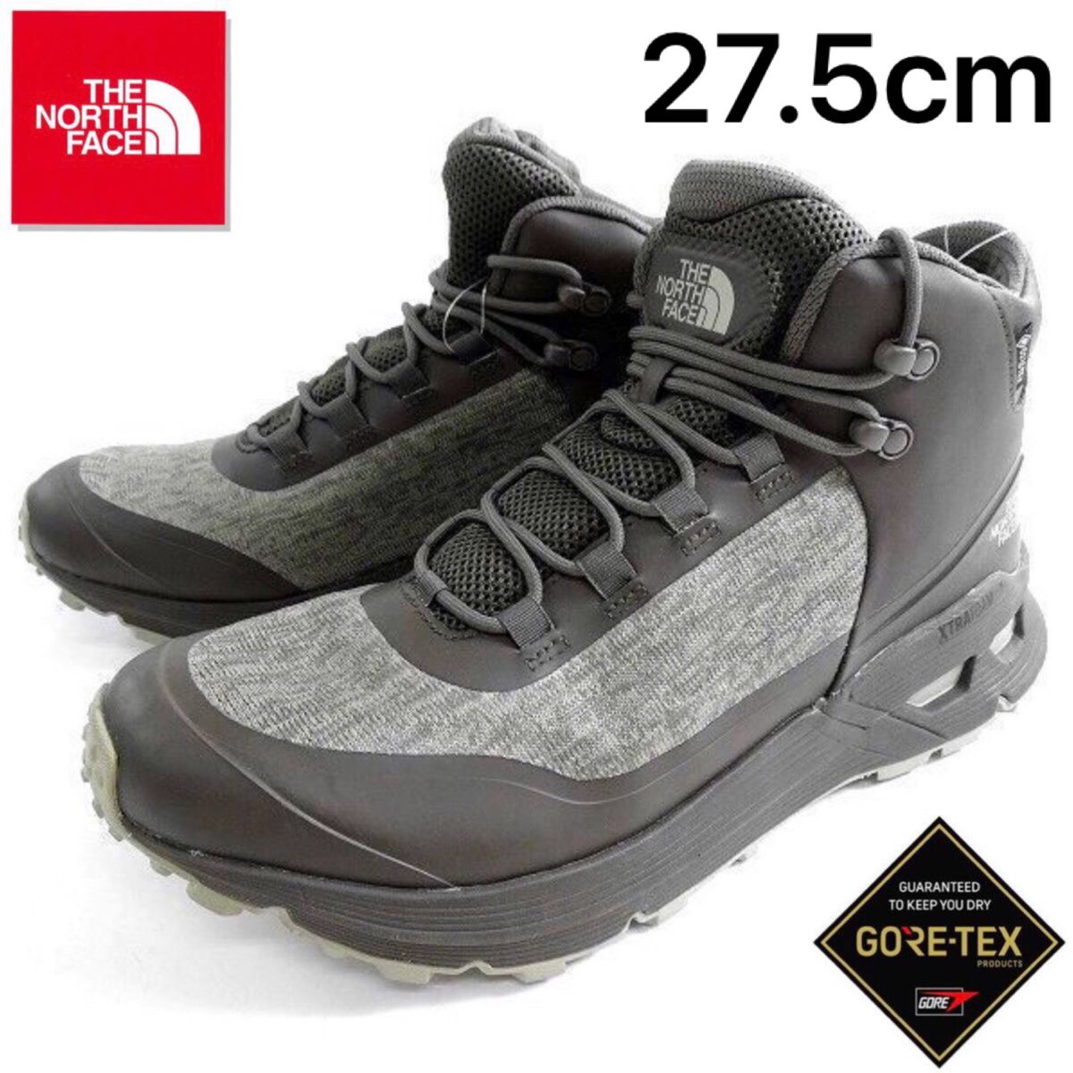 【新品タグ付き】ノースフェイス SHAVED HIKER MID GORE-TEX トレッキングシューズ 27.5cm 即納