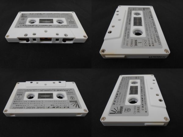 T&E SOFT　創立5周年記念　ゲームミュージックライブラリー　カセットテープ　非売品　動作未確認品　管理番号c310_画像3