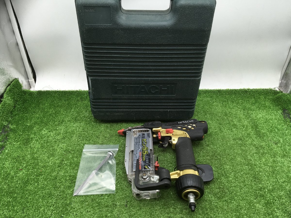 領収書発行可】☆Hitachi/日立 高圧ピン釘打機 NP55HM 領収書発行可】☆Hitachi/日立 高圧ピン釘打機 NP55HM