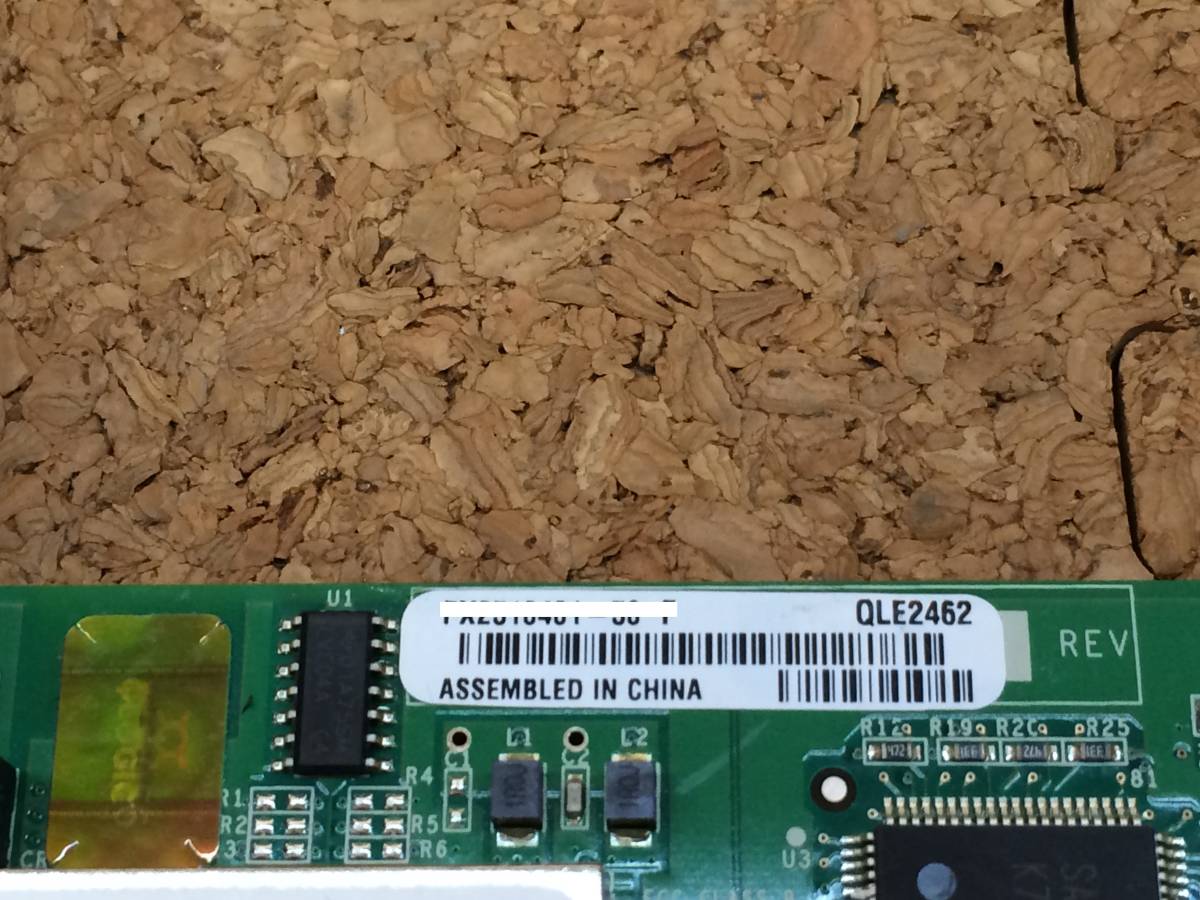 A11376)Qlogic QLE2462 Dual-Port 4Gbps Fibre Channel-to-PCI Express Host Bus Adapter 中古の画像4