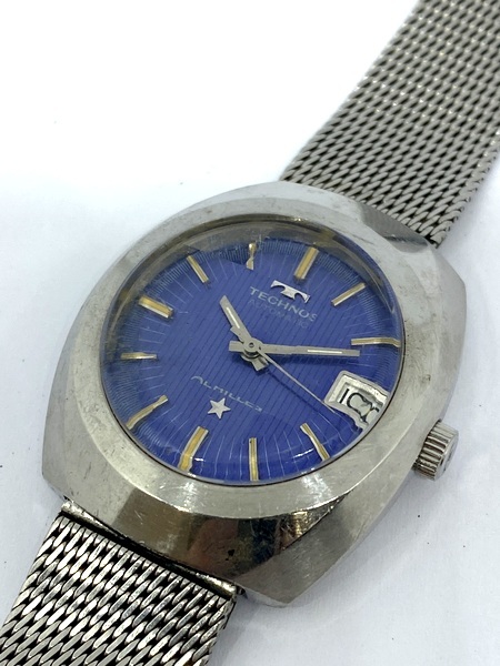 TECHNOS テクノス ACHILLES 自動巻き メンズウォッチ カット TECHNOS テクノス ACHILLES 自動巻き メンズウォッチ カット