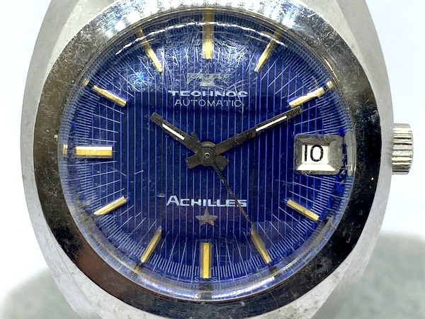 TECHNOS テクノス ACHILLES 自動巻き メンズウォッチ カット TECHNOS テクノス ACHILLES 自動巻き メンズウォッチ カット