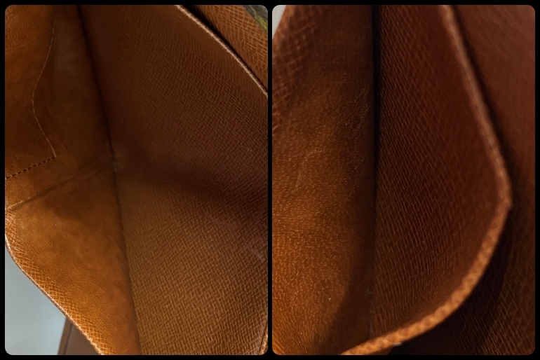 【即決/美品】 Louis Vuitton ルイ・ヴィトン モノグラム ポルトモネ ビエ カルトクレディ 旧式 M61660 ダブルホック 折り畳み 財布 サイフの画像10