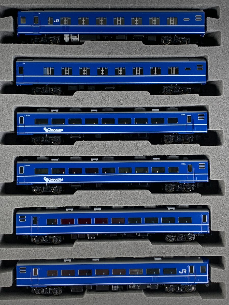 5-53＊Nゲージ TOMIX 98644 JR14 500系客車(まりも)セット 6両セット トミックス 鉄道模型(aat)_画像3