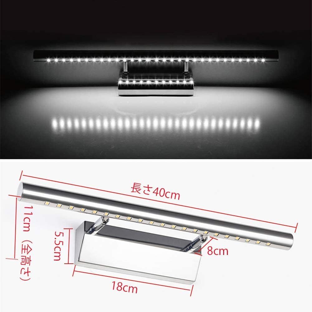 LEDGLE 5W 洗面ライト ミラーランプ LED ブラケットライト ウォールライトIP44防水 洗面所 台所 廊下 玄関 本棚_画像2