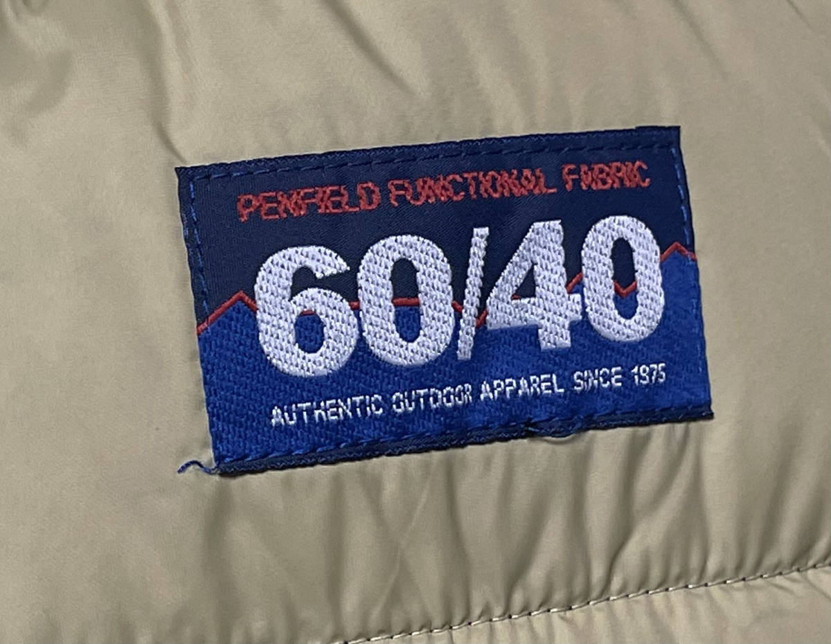 US企画 新品 PENFIELD　ペンフィールド×ジャミーソンズ　ダウンベスト　レディースXS　ネイビー　シェットランドウール100%_画像5