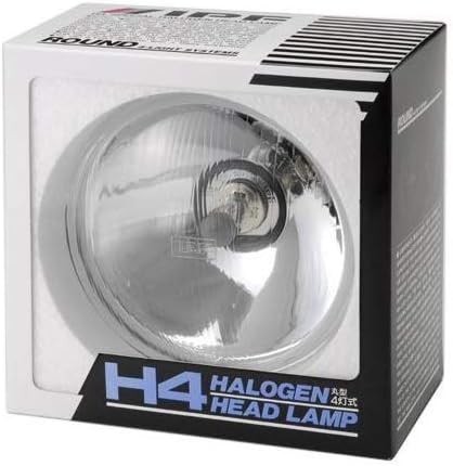 IPF ヘッドライト ASSY ハロゲン H4 丸形 4灯式 ハイビーム レンズカット 9113_画像1