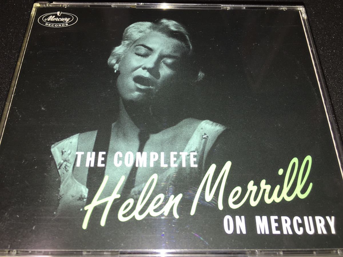 廃盤 4CD ヘレン・メリル コンプリート・オン・マーキュリー クリフォード・ブラウン ギル・エヴァンス Helen Merrill Complete On Mercury_4CD ヘレン・メリル マーキュリー 完全版