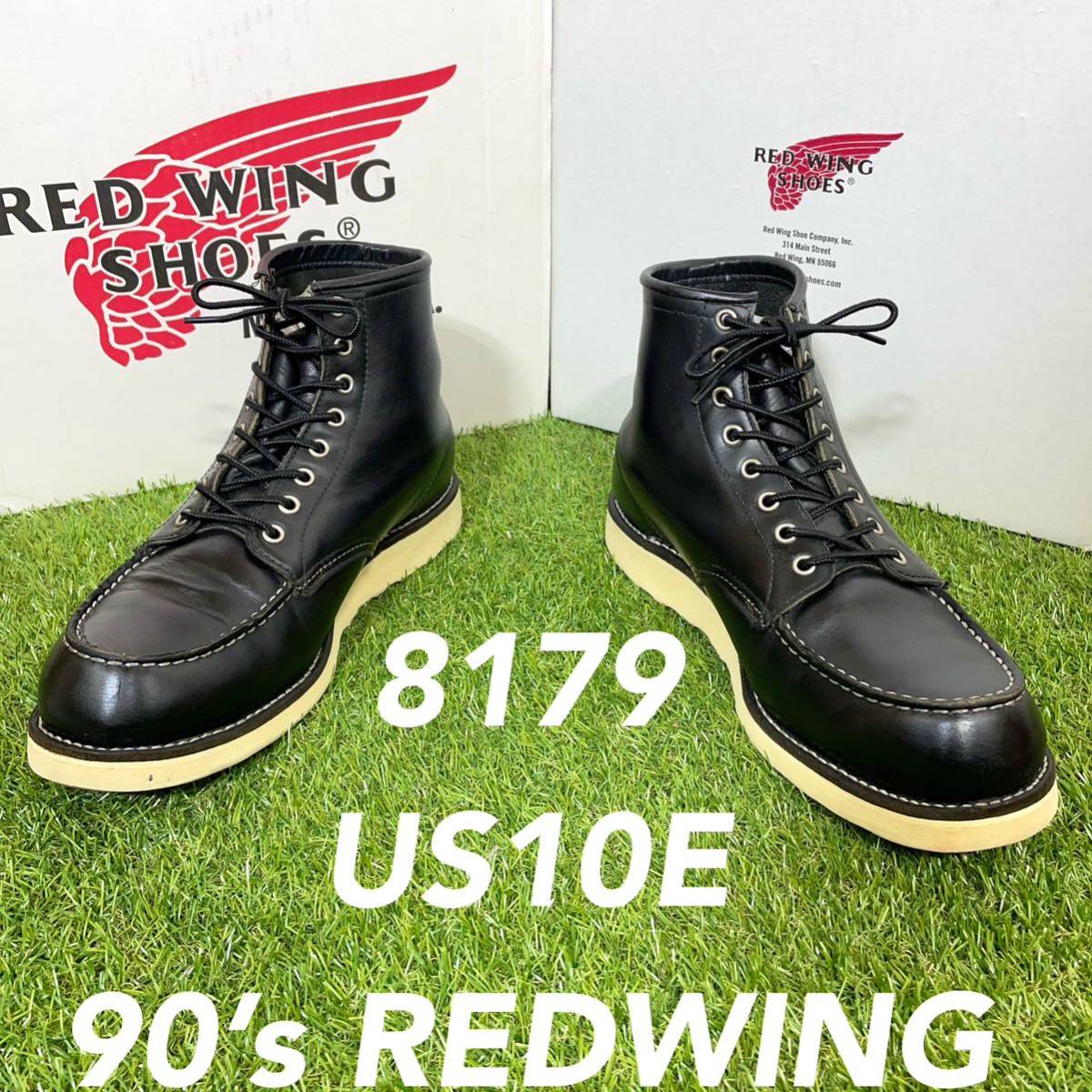 【安心品質094】廃盤レッドウイング8179US10E送料無料28-29ブーツRED WING アイリッシュセッター